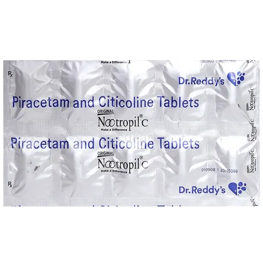 nootropil c 800/500mg tablet 10's